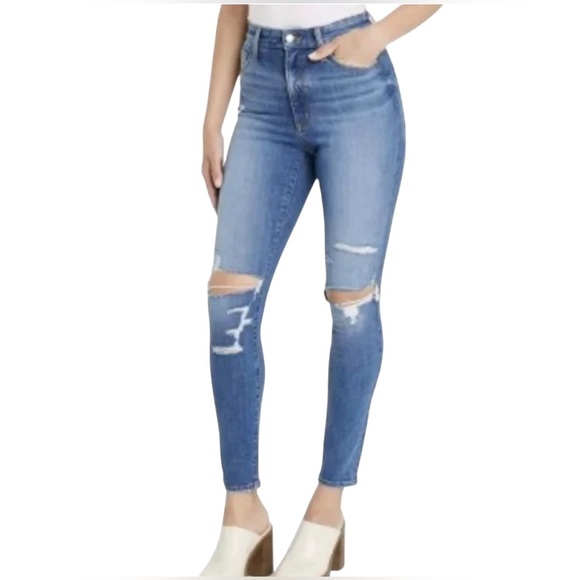 Universal Thread Denim - Universal Thread High Rise Skinny Slim Leg Super Stretch Jeans Size 6 Regular